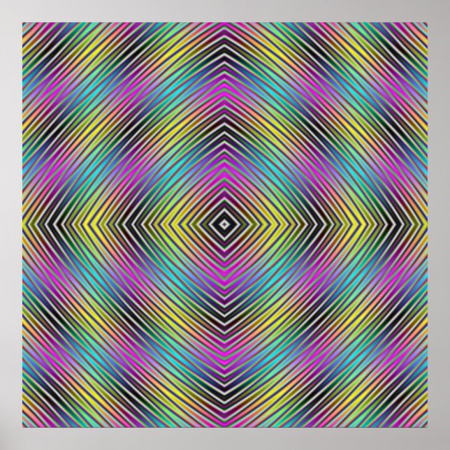 Poster des lignes de diamant (Devant)