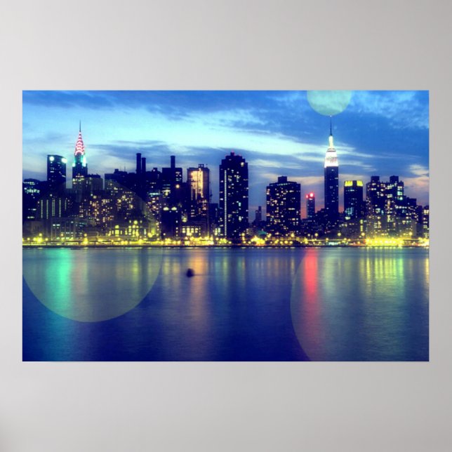 Poster des lumières magiques (Devant)