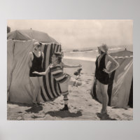 Poster des maillots de bain vintages - 1780212-1
