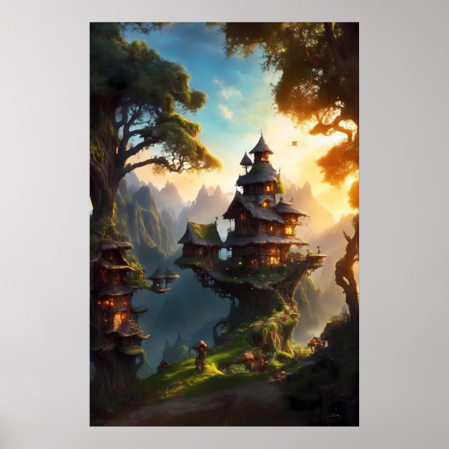 Poster des maisons (Devant)