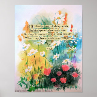 Poster des marguerites.