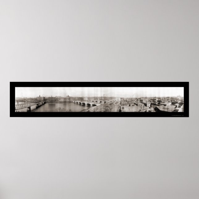 Poster Des Moines, IA Photo 1914 (Devant)
