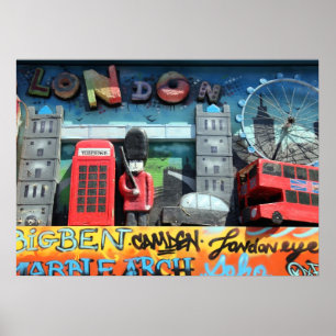 Poster des monuments de Londres