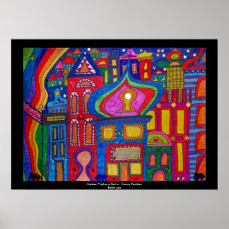 Poster des nuits arabes à Berlin