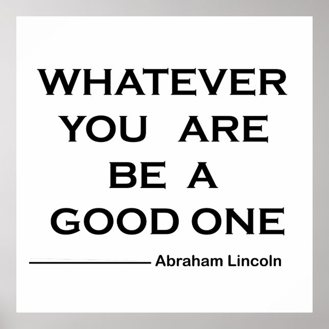 Poster des paroles positives sur la vie (Devant)