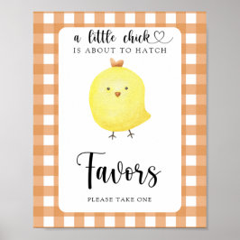 Poster des petits poulets préférés