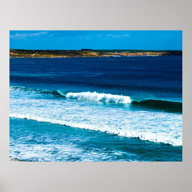 Poster Des Plages Qui Vous Font Aller Waouh, (Devant)