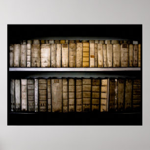 Poster des reliures du livre Vellum du 17e siècle
