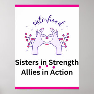 Poster des soeurs en force