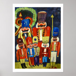 Poster des soldats de jouets