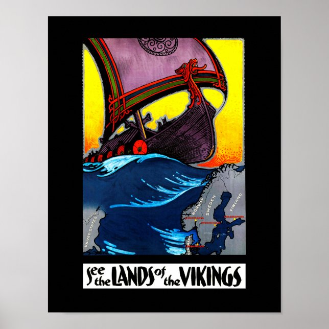 Poster des Terres des Vikings (Devant)