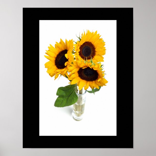 Poster des tournesols (Devant)