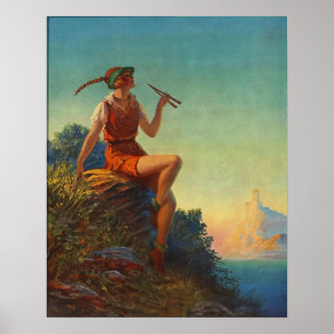 Poster des tuyaux de Pan - Edward Mason Eggleston