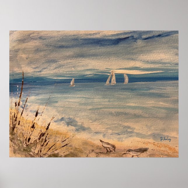 Poster des voiliers (Devant)