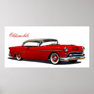 Poster des voitures classiques