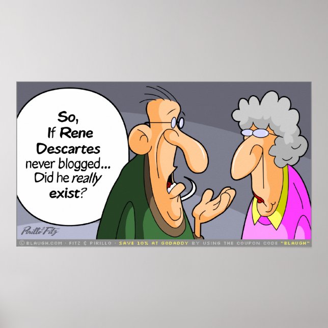 Poster Descartes (Devant)