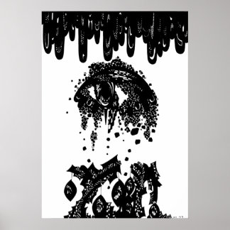 Poster Descente dans la tourmente