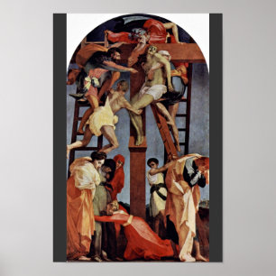 Poster Descente De La Croix Par Rosso Fiorentino