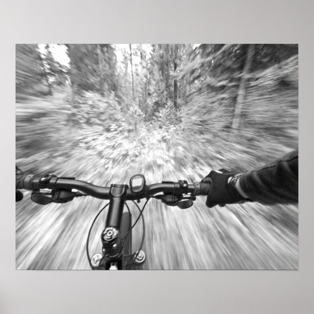 Poster Descente d'une section de buff de singletrack 2 (Devant)