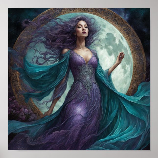 Poster Desdia Une Déesse Lune (Devant)