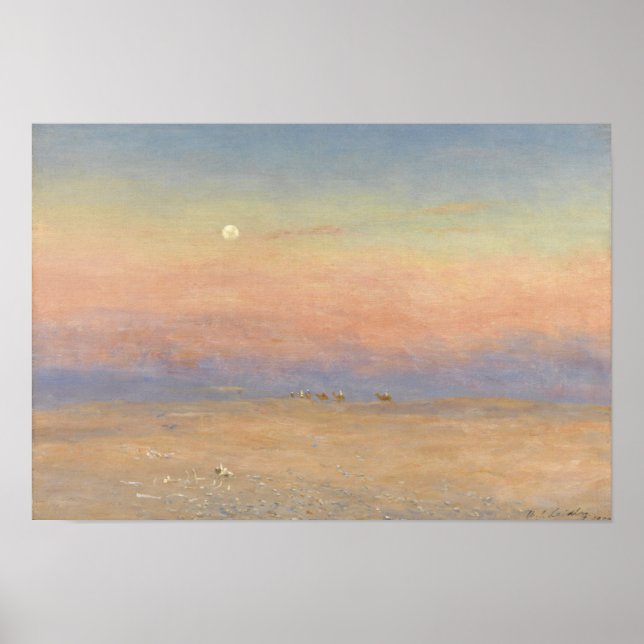 Poster Desert Caravan (Devant)