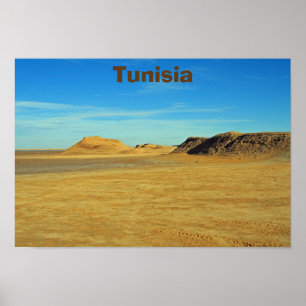Poster Désert du Sahara, Tunisie