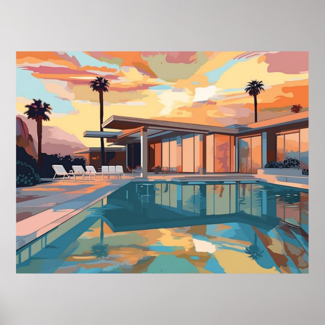 POSTER DESERT LIVING DESIGN #1 (Devant)