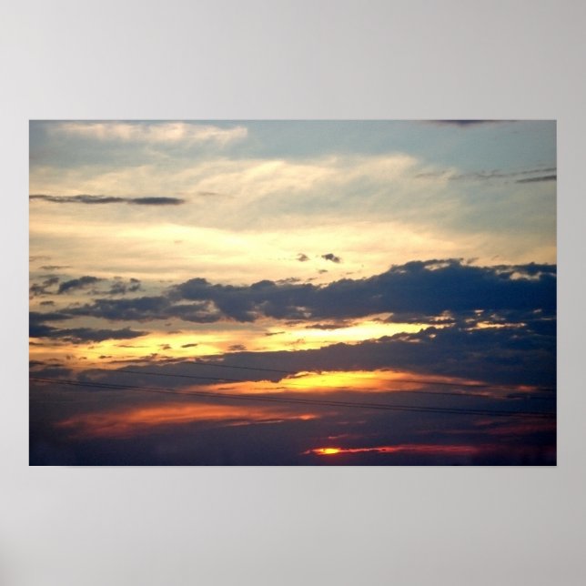 Poster Desert Sky (Devant)