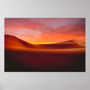 Poster Deserts   Rolling Desert Landscape