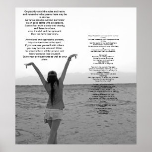 Poster Desiderata