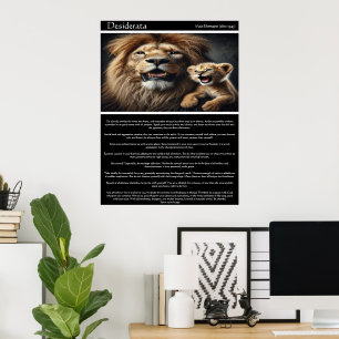 Poster Desiderata : Echos Joyeuses