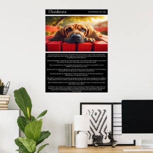 Poster Desiderata : Le Sanctuaire de la barrière rouge