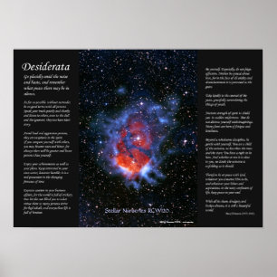 Poster Desiderata - Nourriture Stellaire RCW120