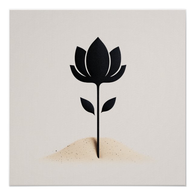 Poster Design Abstrait (Devant)