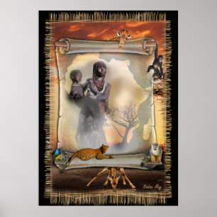Poster Design africain