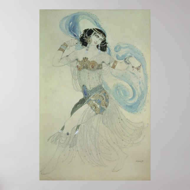 Poster Design de costume pour Salome (Devant)