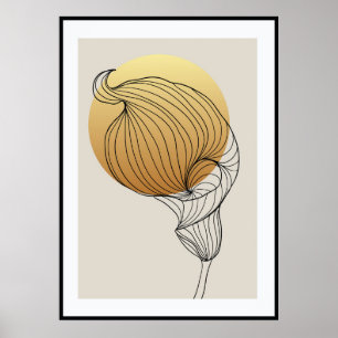 Poster Design de texture brillante