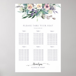 Poster Design d'eau d'été brillant