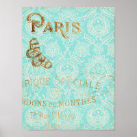 Design Gold vintage Paris
