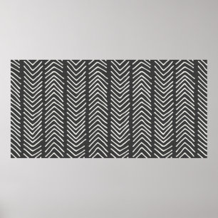 Poster design motif sans couture dessiné à la main. illus
