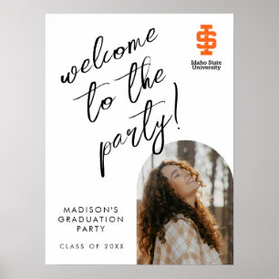 Poster Design officiel du logo de l'Université d'État d'I