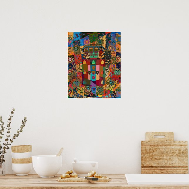 Poster Design portugais (Cuisine)