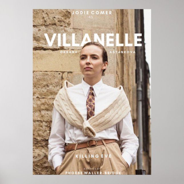 Poster Design Villanelle (Devant)