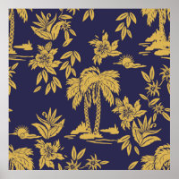 Design vintage sans faille avec Hawaii, trop