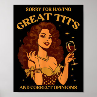 Poster Désolé For Having Great And Correctionopinions