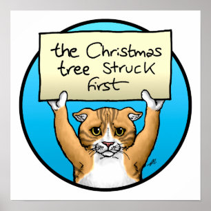 Poster Désolé Kitty