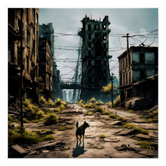 Poster Désoler le chien