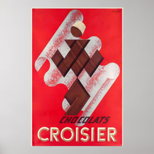Poster Dessert au Chocolat Boissons Sucreries Cuisine Ali