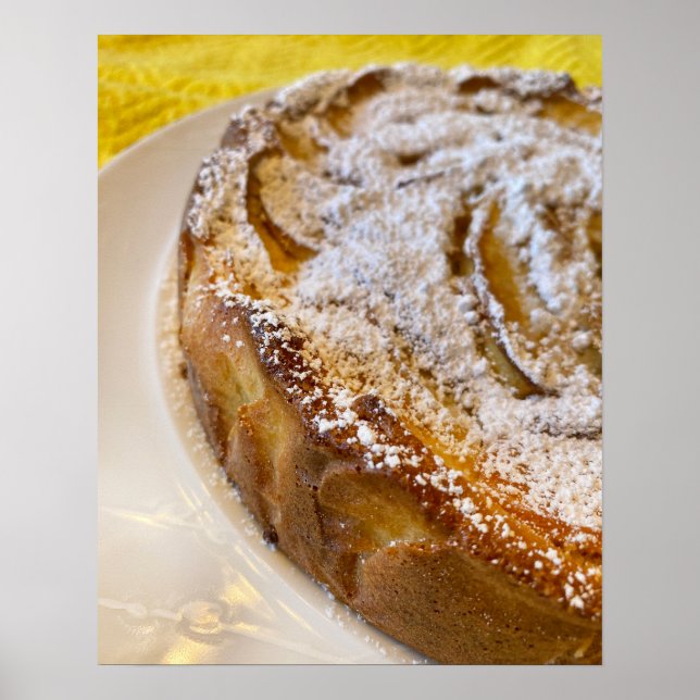 Poster Dessert de Torte Apple (Devant)