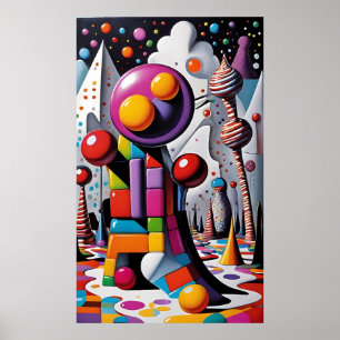 Poster Desserts Stressés - Ken Gage Imaginaire Art